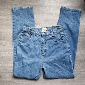 Coldwater Creek High Waisted Vintage Blue Denim Jeans Size 8